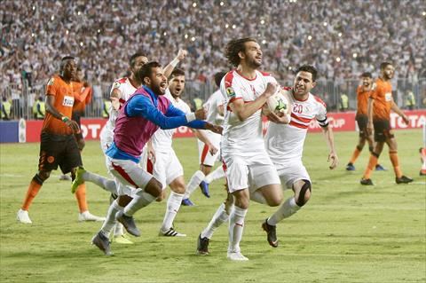 الزمالك المصري يفوز بالكونفدرالية